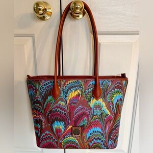 Dooney & Bourke Plumes Tote NWOT